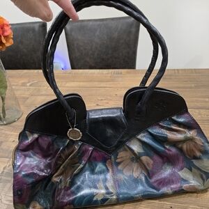 Patricia Nash Lione Large Satchel Peruvian Painting Handbag Released In 2020